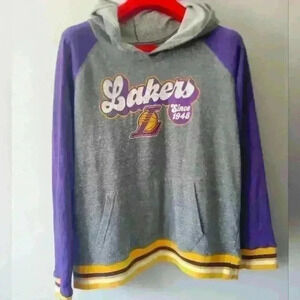 NBA NEW  ERA LA LAKERS HOODIE wens size XL